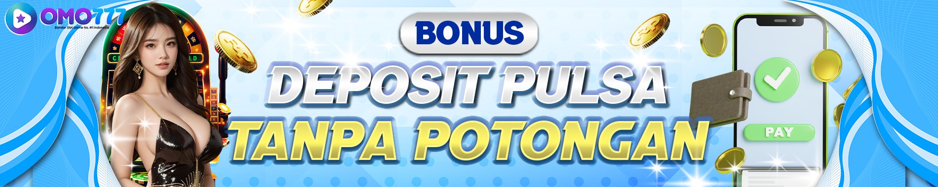 deposit pulsa tanpa potongan